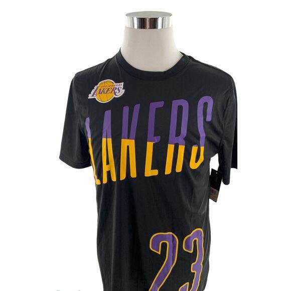 NBA LA Lakers LeBron James #23 Jersey Mens M Basketball Sporty Active Pullover - Picture 5 of 5